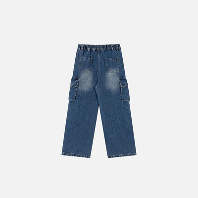 Explorer's Cargo Denim Jeans