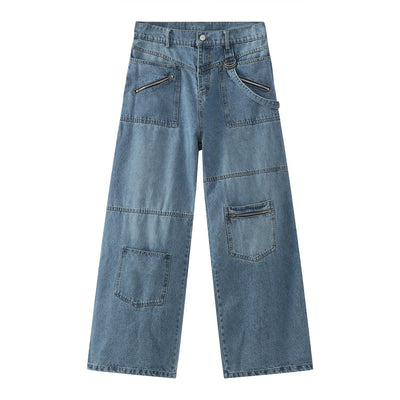 Leg Pockets Denim