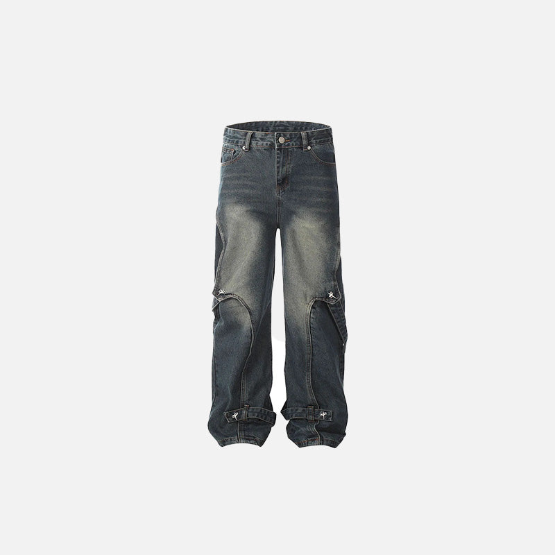 Strap Utility Wings Jeans