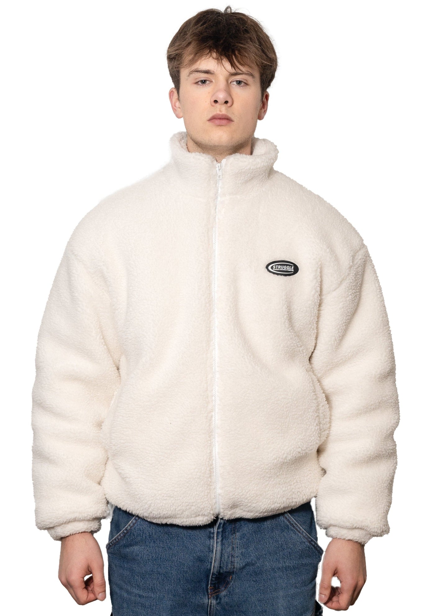 Struggle Fleece beige