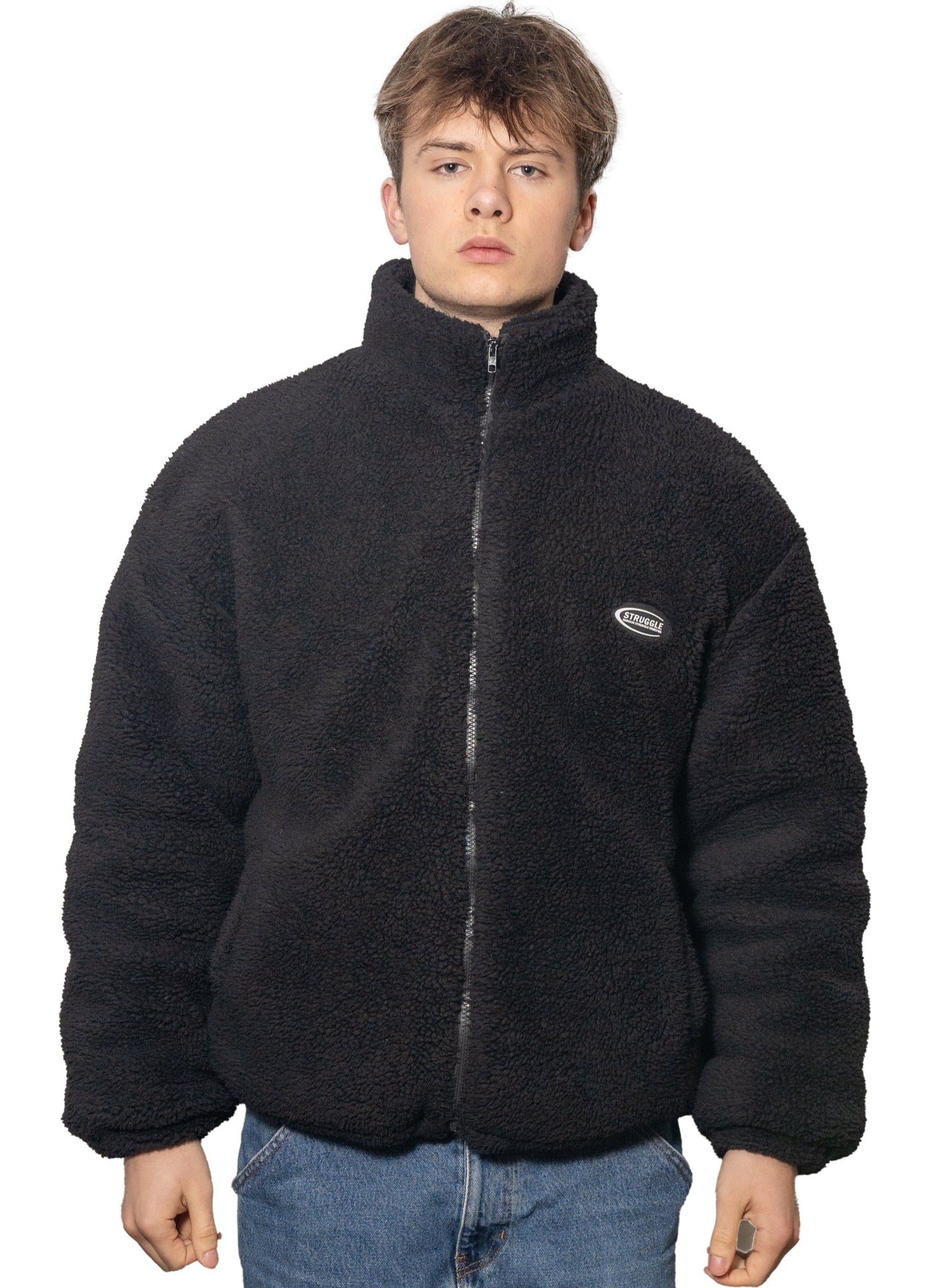 Struggle Fleece black