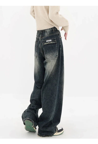 Stone Wide-Leg Women's Jeans