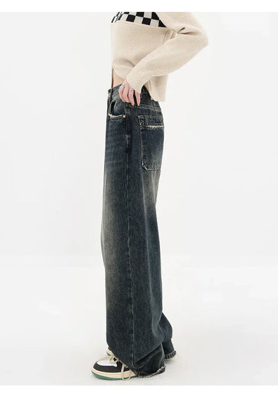 Stone Wide-Leg Women's Jeans