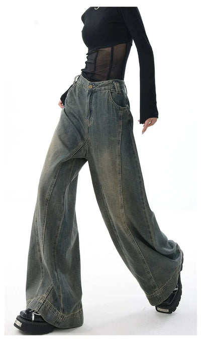 Modern Straight-Leg Denim Jeans