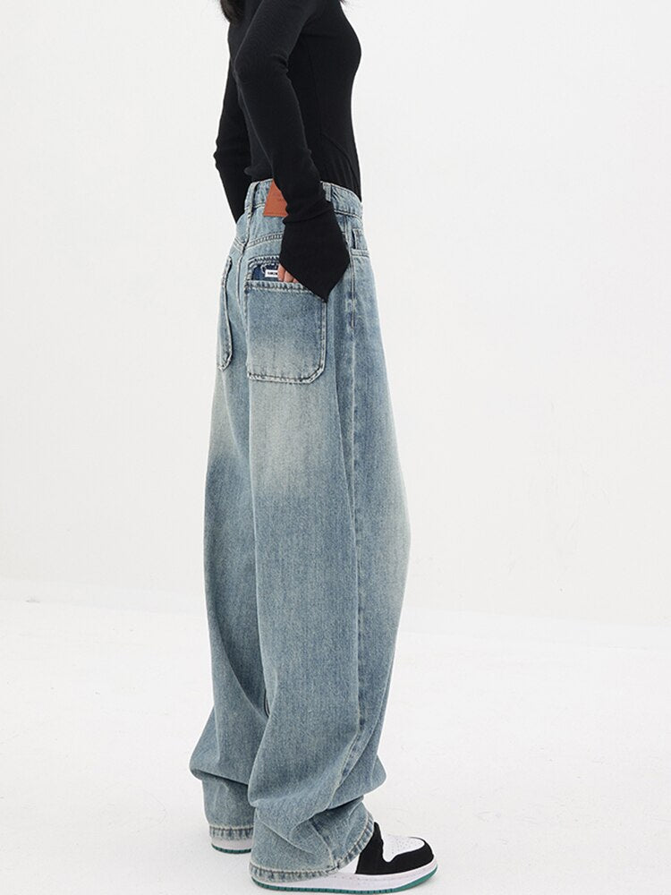 High Waist Vintage BF Jeans